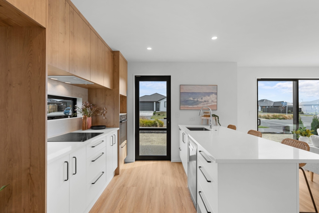 Kitchen in 4-bedroom 2-bathroom custom home at McCormick Lane, Rolleston