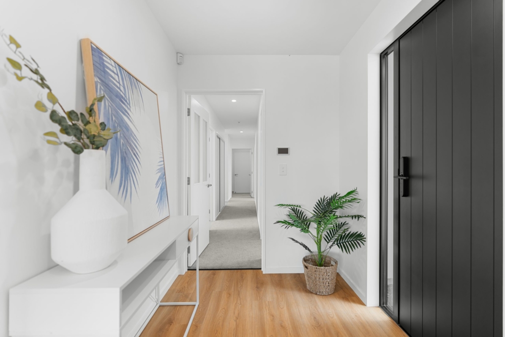 Living area in 4-bedroom 2-bathroom custom home at McCormick Lane, Rolleston