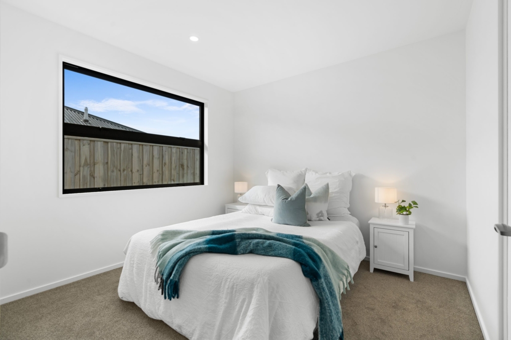 Bedroom in 4-bedroom 2-bathroom custom home at McCormick Lane, Rolleston