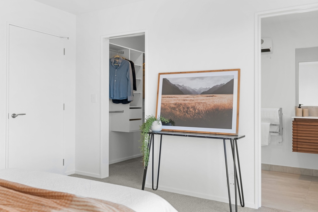 Bedroom in 4-bedroom 2-bathroom custom home at McCormick Lane, Rolleston