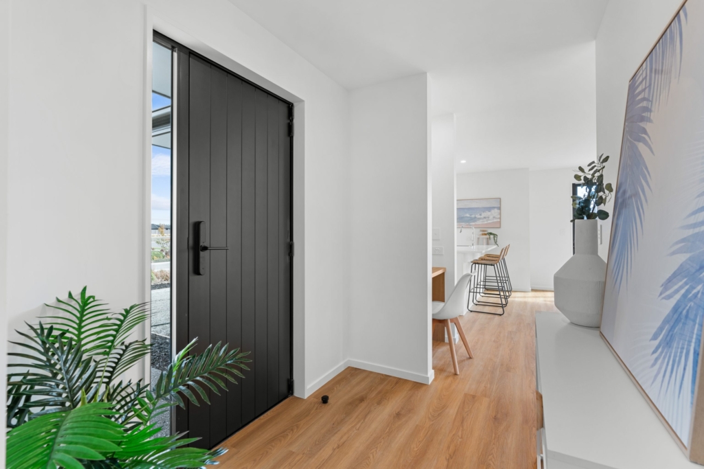 Living area in 4-bedroom 2-bathroom custom home at McCormick Lane, Rolleston