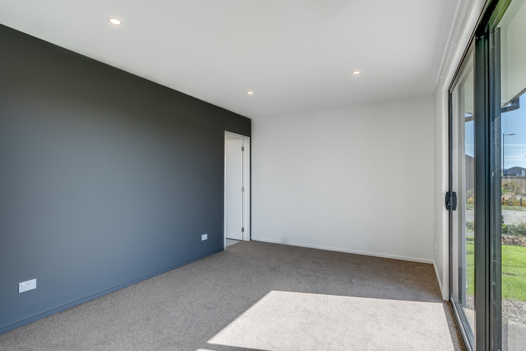 Bedroom in 5-bedroom 4-bathroom custom home at Nancy Wake Street, Rolleston