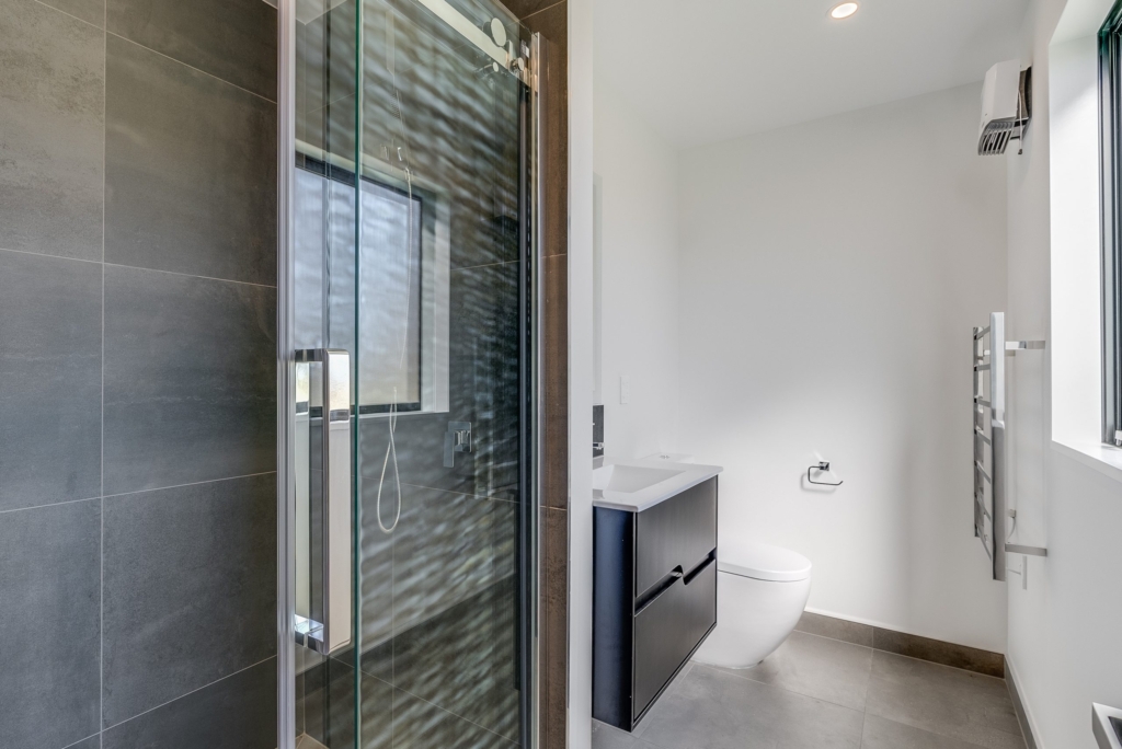 Bathroom in 5-bedroom 4-bathroom custom home at Nancy Wake Street, Rolleston