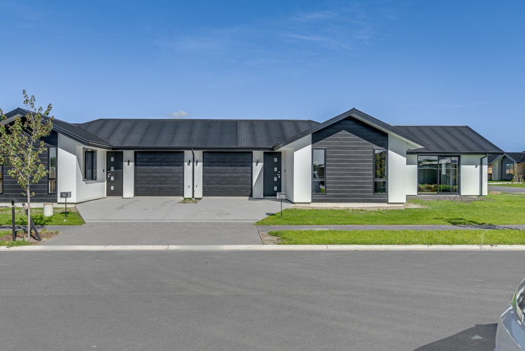 Exterior of 5-bedroom 4-bathroom custom home at Nancy Wake Street, Rolleston
