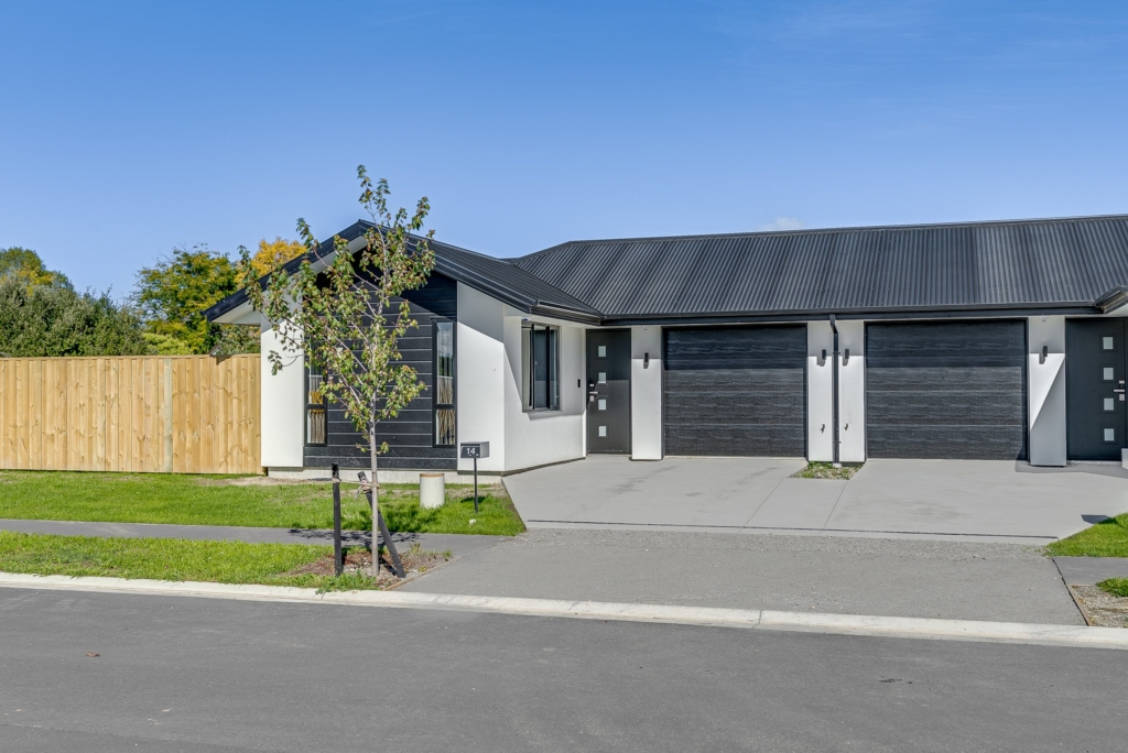 Exterior of 5-bedroom 4-bathroom custom home at Nancy Wake Street, Rolleston