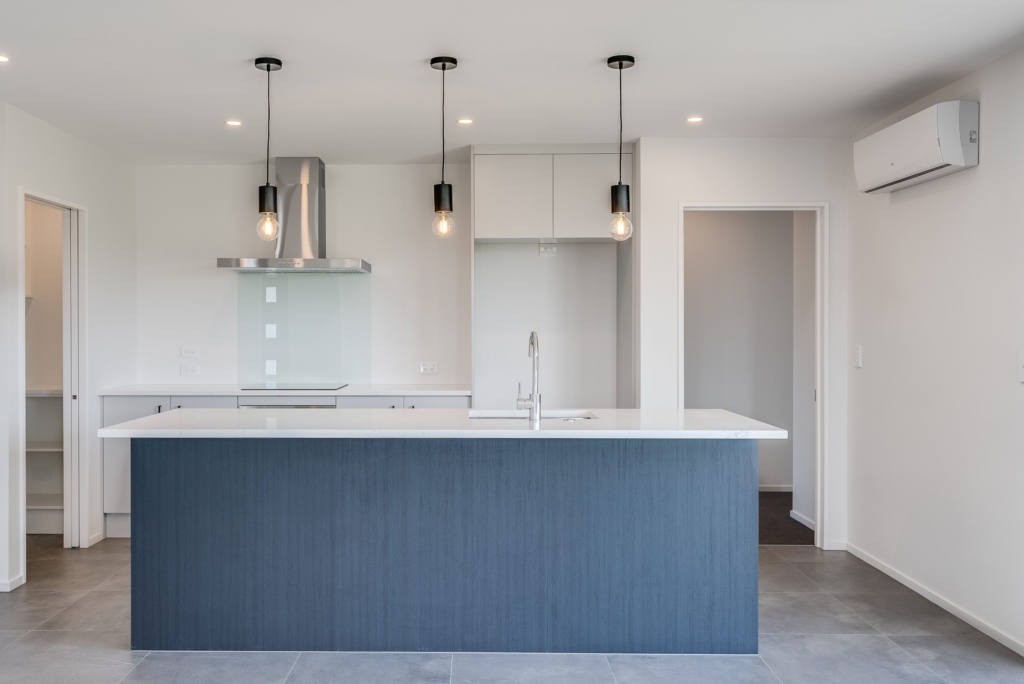 Kitchen in 5-bedroom 4-bathroom custom home at Nancy Wake Street, Rolleston