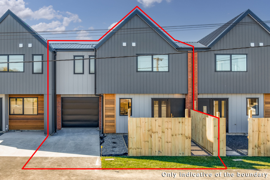 Exterior of 3-bedroom 5-unit townhouse development at Milton street, Somerfield