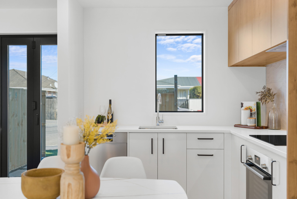 Kitchen in 3-bedroom 5-unit townhouse development at Milton street, Somerfield