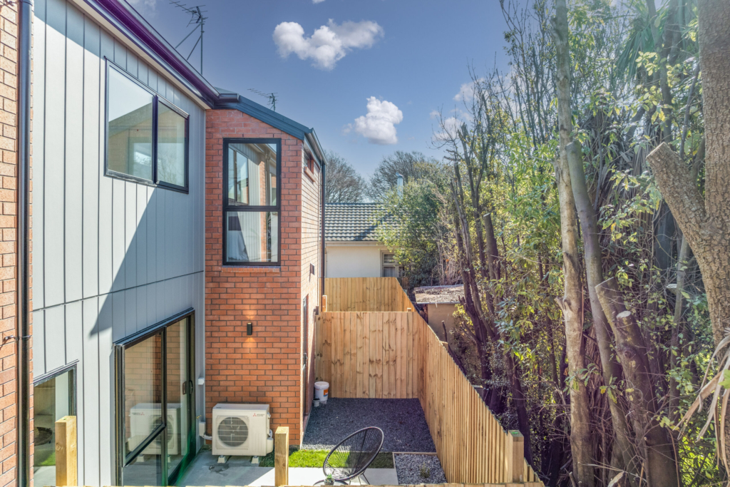 Exterior of 3-bedroom 5-unit townhouse development at Milton street, Somerfield