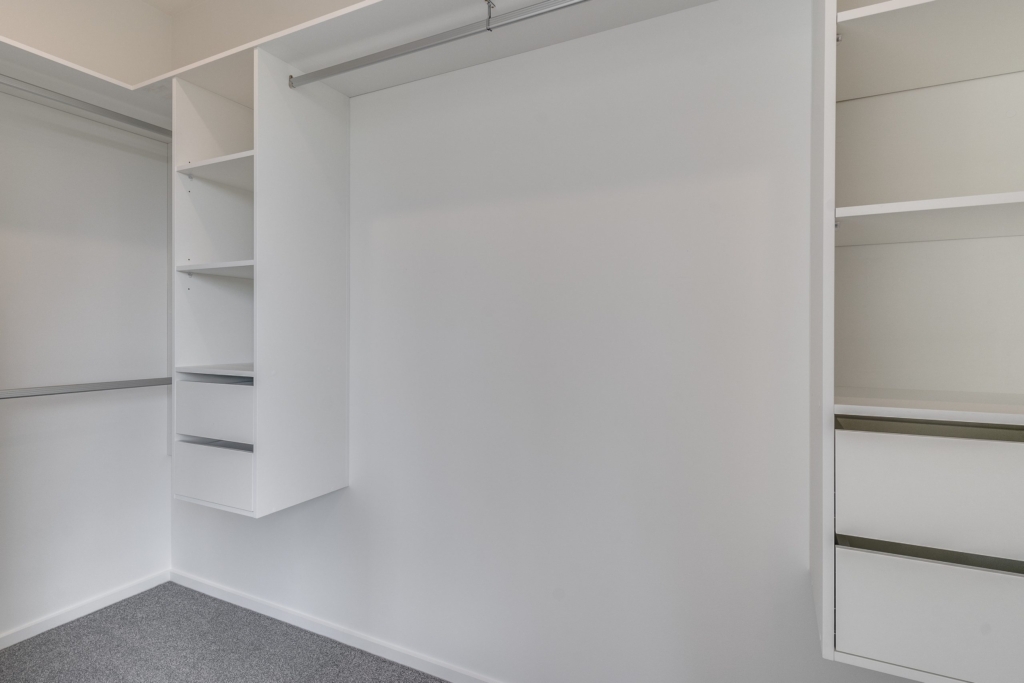 Bedroom in 4-bedroom 4-bathroom custom home at Irvines Track, Halswell