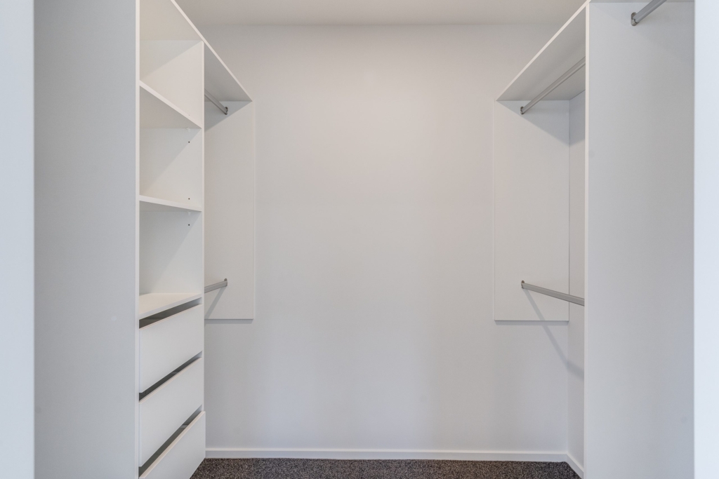 Bedroom in 3-bedroom 2-bathroom custom home at Irvines Track, Halswell