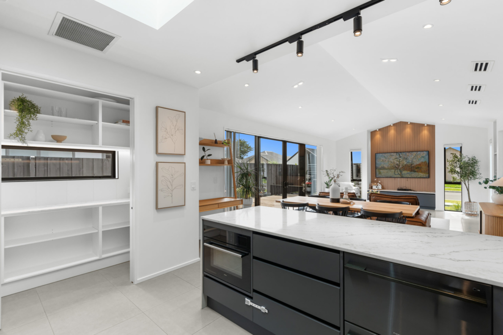Kitchen in 4-bedroom 2-bathroom custom home at Dalness Crescent, Halswell