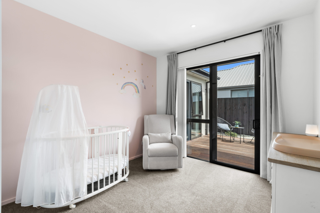 Bedroom in 4-bedroom 2-bathroom custom home at Dalness Crescent, Halswell