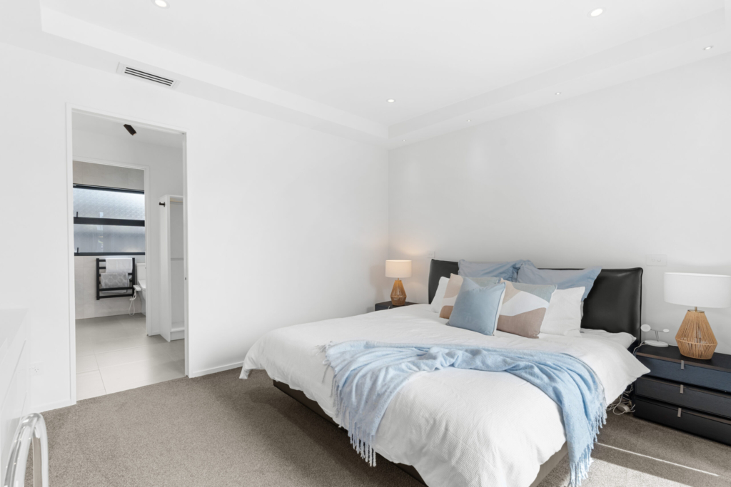 Bedroom in 4-bedroom 2-bathroom custom home at Dalness Crescent, Halswell