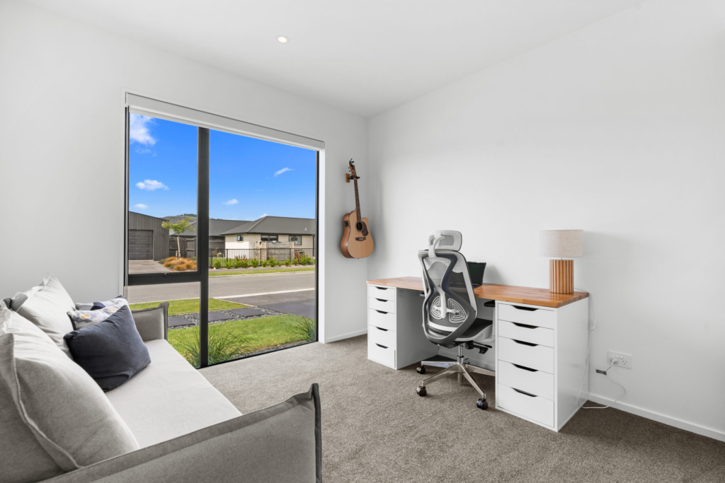 Bedroom in 4-bedroom 2-bathroom custom home at Dalness Crescent, Halswell