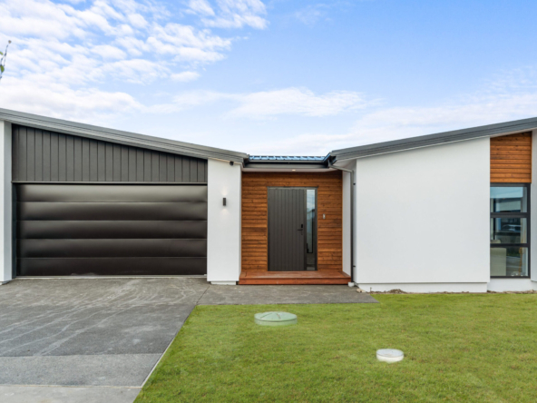 New build 4-bedroom home with outdoor deck in Prebbleton, Christchurch &mdash; LOT 107 Hamptons Grove by Tailored Homes