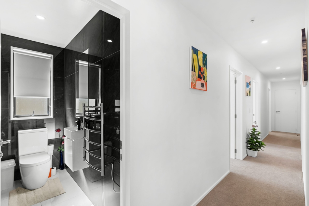Bathroom in 4-bedroom 2-bathroom custom home at Larissa Road, Halswell