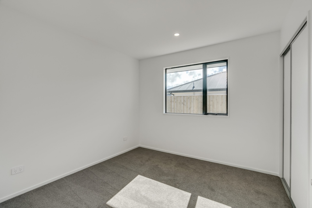 Bedroom in 4-bedroom 2-bathroom custom home at Palmer Avenue, Rolleston