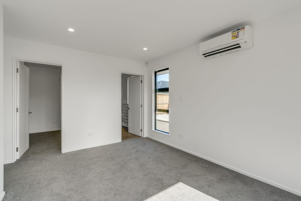 Bedroom in 4-bedroom 2-bathroom custom home at Palmer Avenue, Rolleston