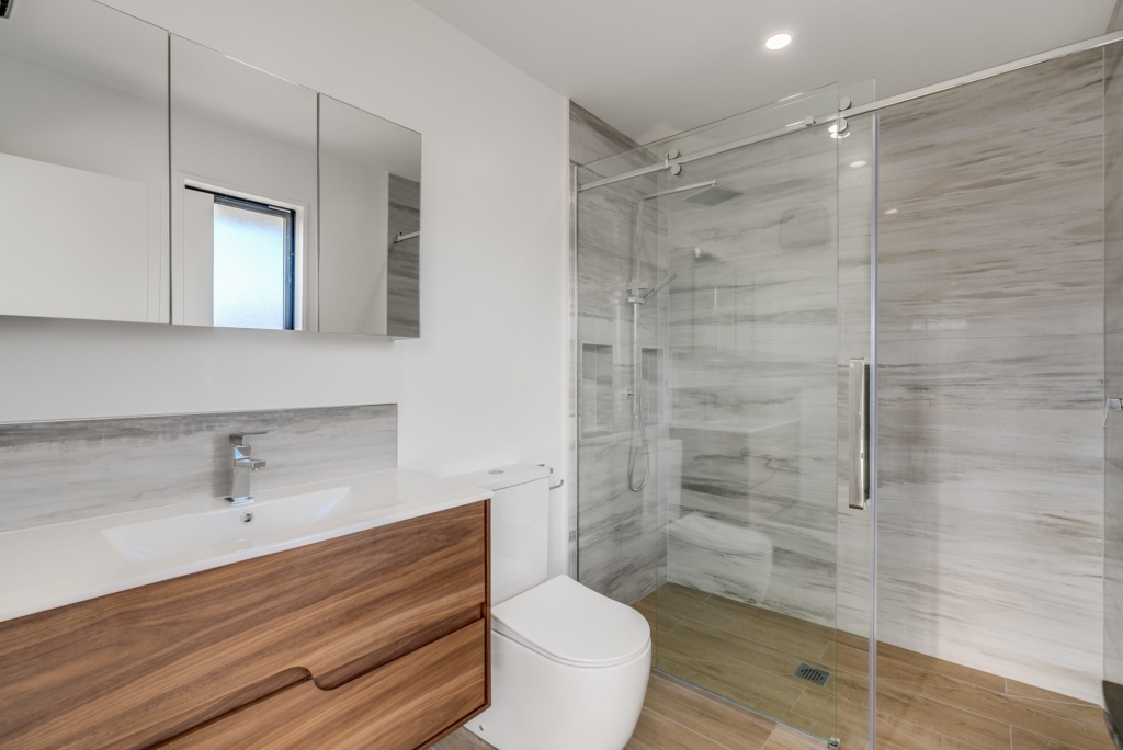 Bathroom in 4-bedroom 2-bathroom custom home at Palmer Avenue, Rolleston