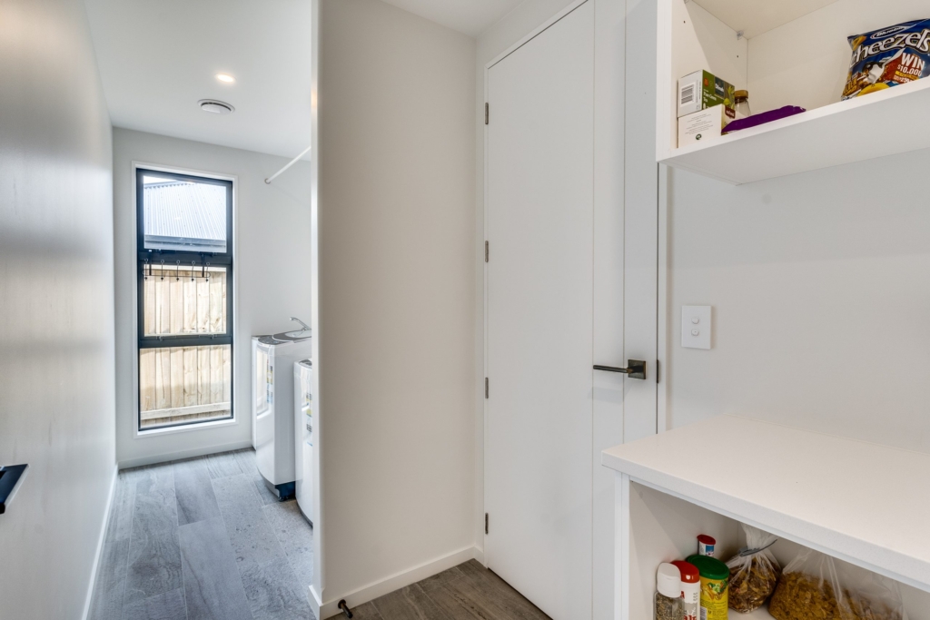 Kitchen in 4-bedroom 2-bathroom custom home at Whitburn Avenue, Halswell