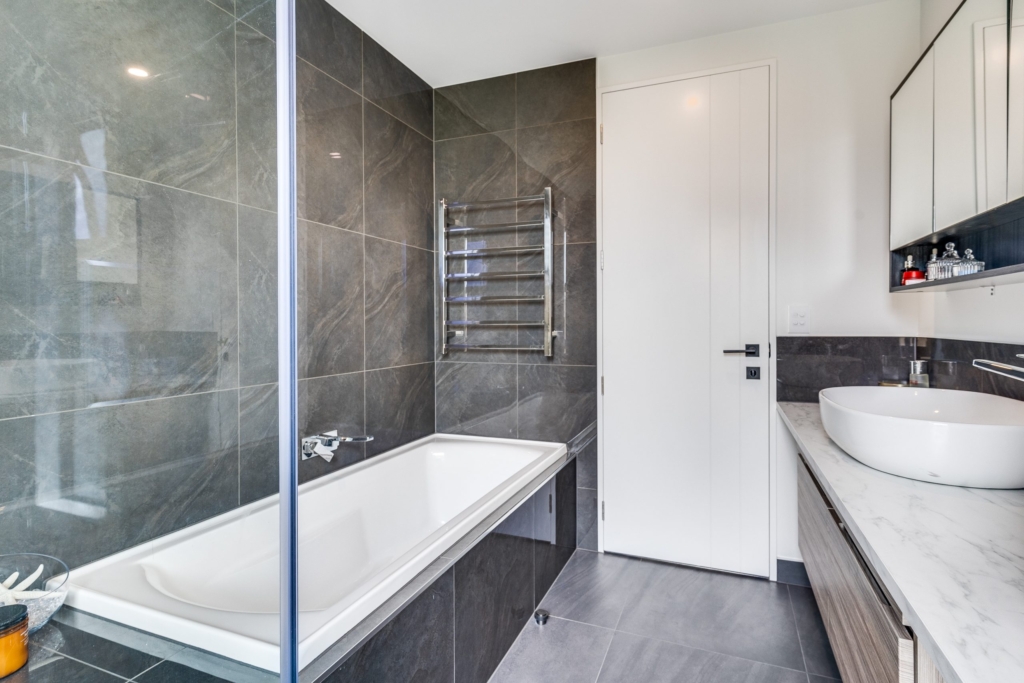 Bathroom in 4-bedroom 2-bathroom custom home at Whitburn Avenue, Halswell