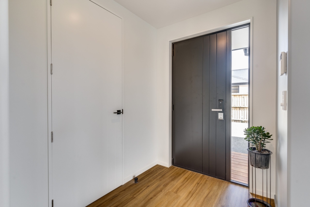 Living area in 4-bedroom 2-bathroom custom home at Whitburn Avenue, Halswell