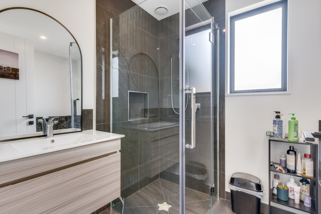 Bathroom in 4-bedroom 2-bathroom custom home at Whitburn Avenue, Halswell