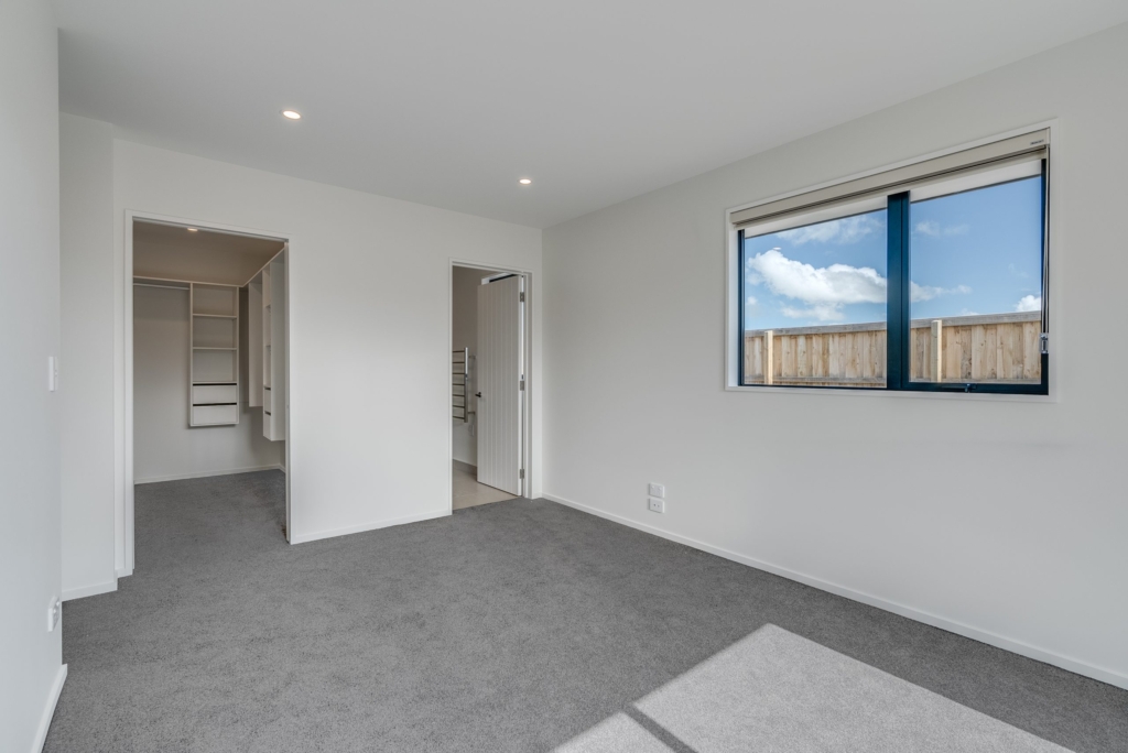 Bedroom in 3-bedroom 3-bathroom custom home at Nancy Wake Street, Rolleston