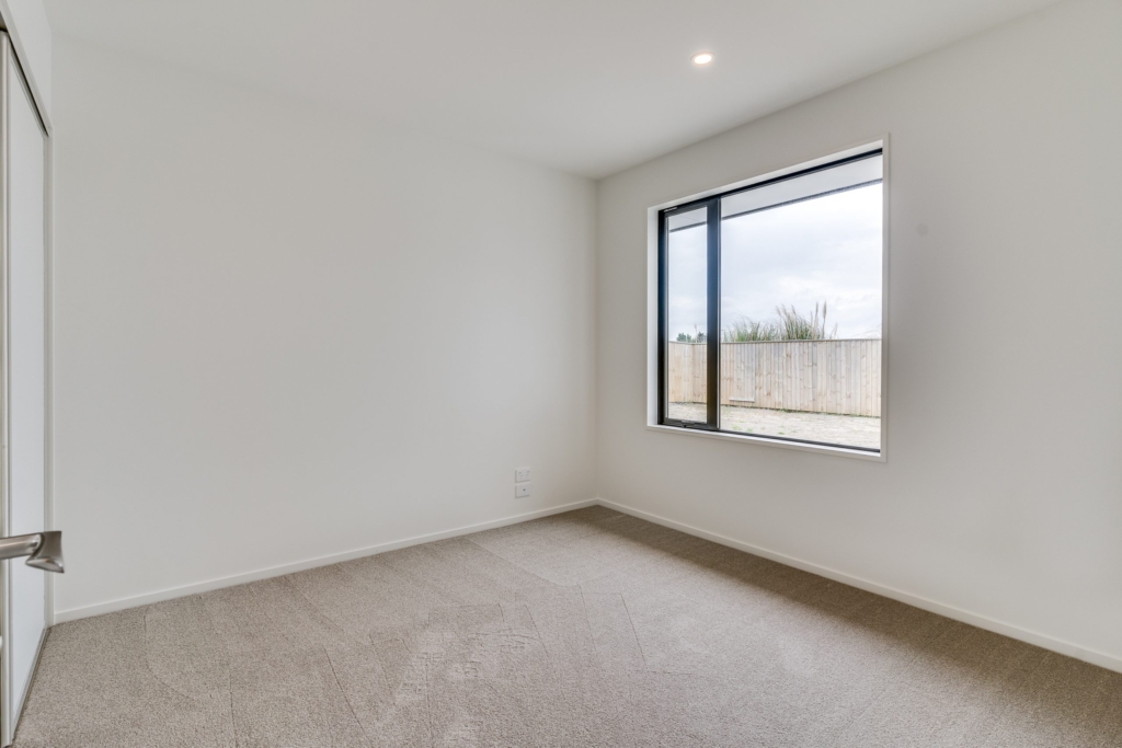 Bedroom in 4-bedroom 2-bathroom custom home at Whitburn Avenue, Halswell