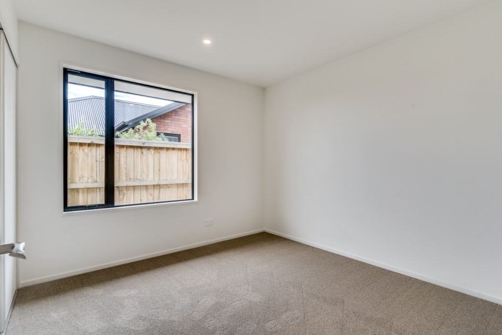 Bedroom in 4-bedroom 2-bathroom custom home at Whitburn Avenue, Halswell