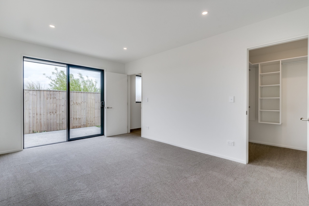 Bedroom in 4-bedroom 2-bathroom custom home at Whitburn Avenue, Halswell