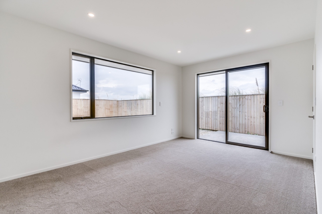Bedroom in 4-bedroom 2-bathroom custom home at Whitburn Avenue, Halswell