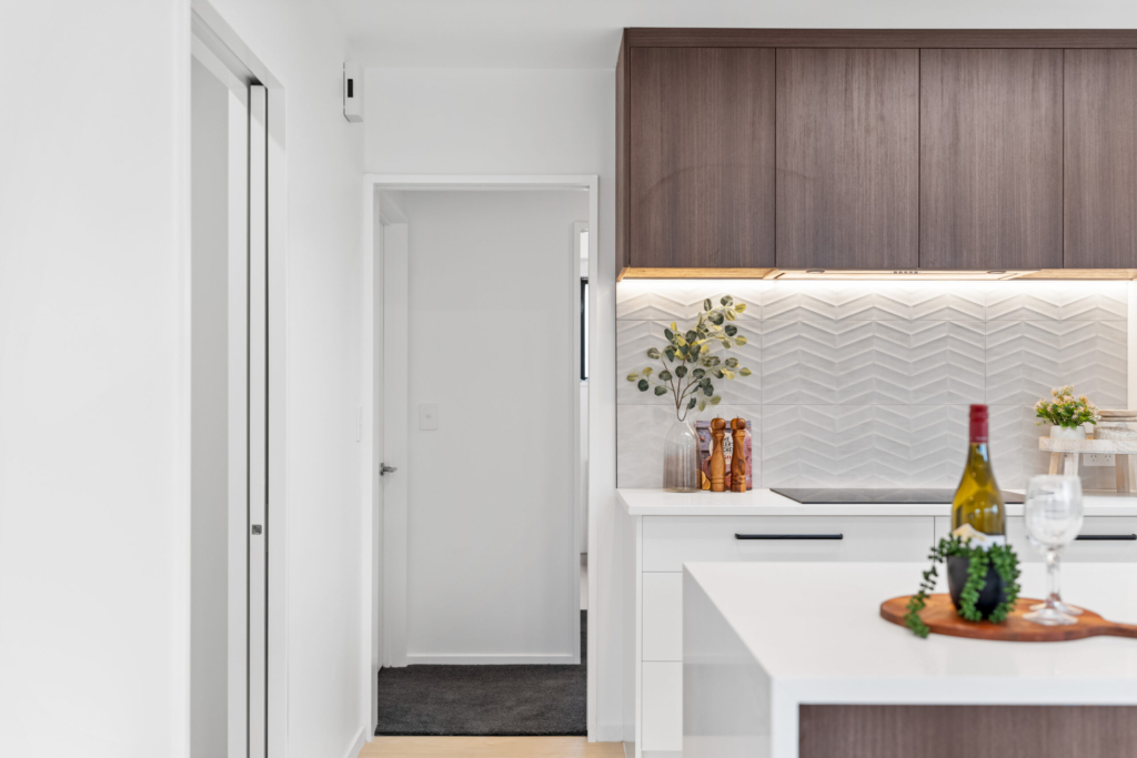 Kitchen in 4-bedroom 2-bathroom custom home at Sudbury Way, Rolleston
