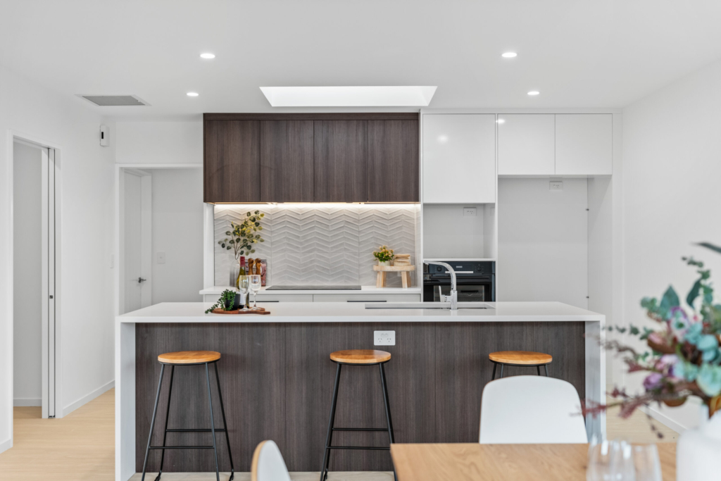 Kitchen in 4-bedroom 2-bathroom custom home at Sudbury Way, Rolleston