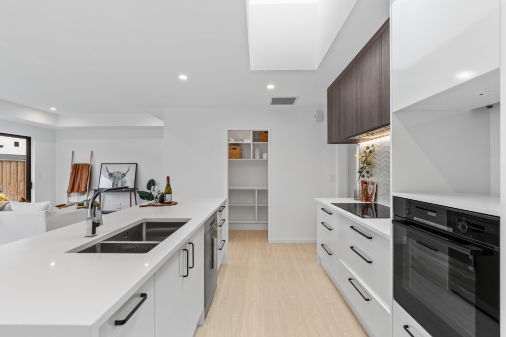 Kitchen in 4-bedroom 2-bathroom custom home at Sudbury Way, Rolleston
