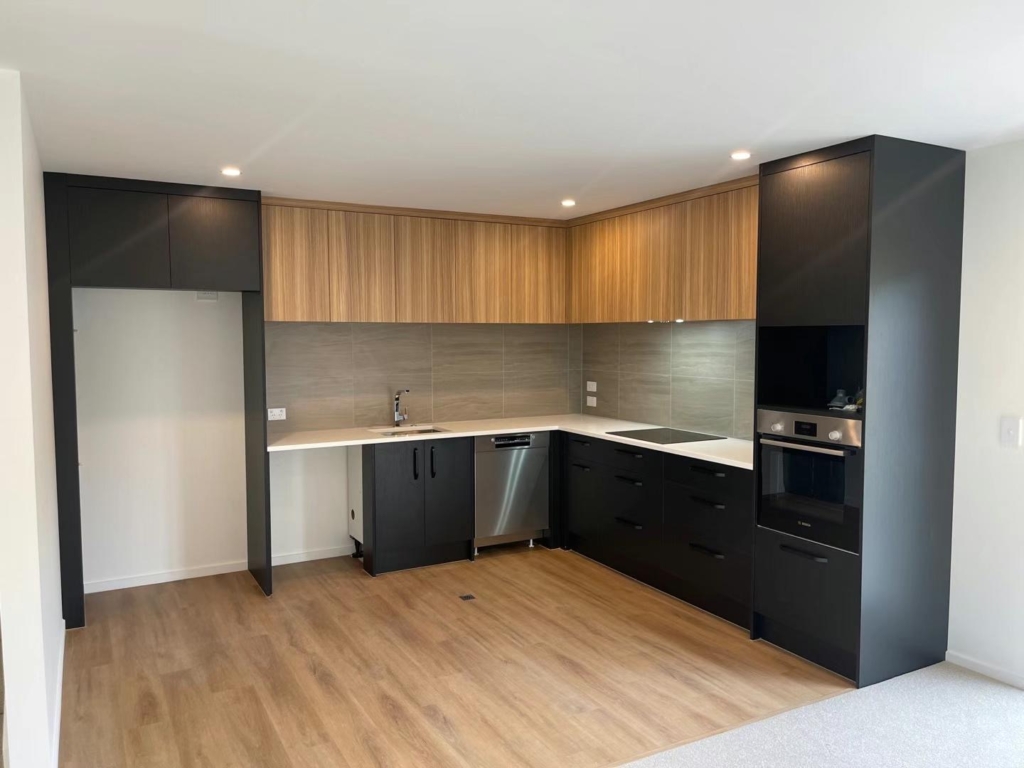 Kitchen in 2-bedroom 21-unit townhouse development at Bunyan Street, Waltham