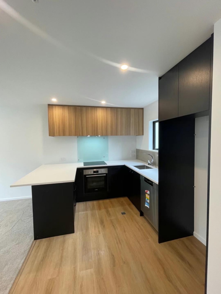 Kitchen in 2-bedroom 21-unit townhouse development at Bunyan Street, Waltham