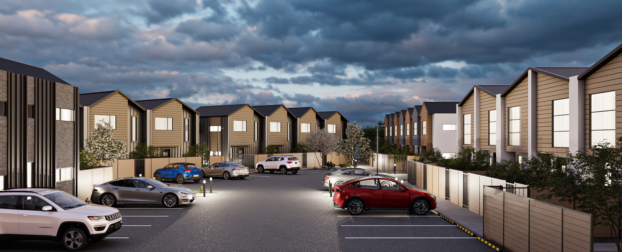 Broadway Parade Rolleston Tailoredhomes Townhouse