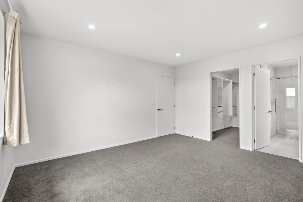 Bedroom in 3-bedroom 2-bathroom custom home at Kannedys landing, Halswell