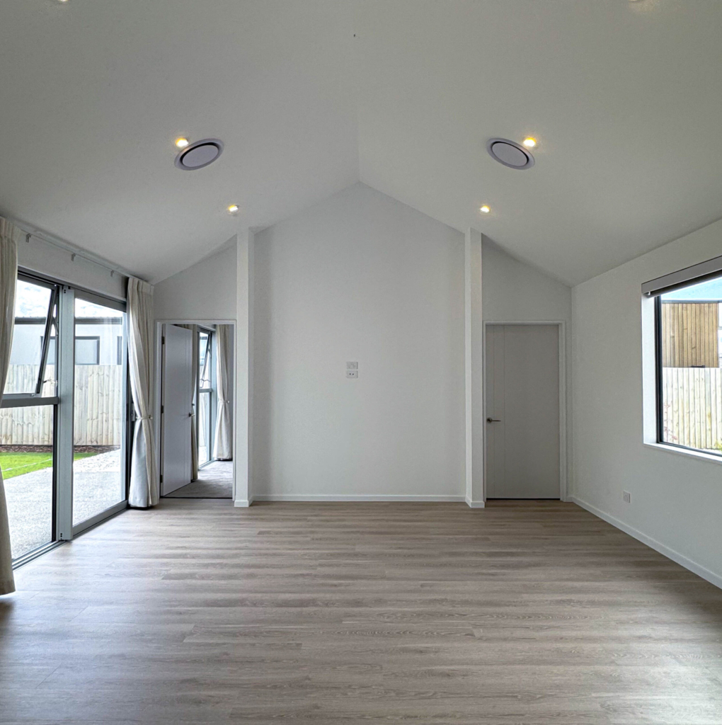 Living area in 5-bedroom 3-bathroom custom home at Storr Close, Halswell