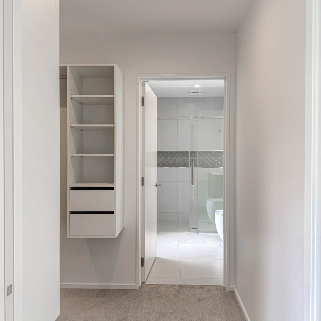 Bedroom in 5-bedroom 3-bathroom custom home at Storr Close, Halswell