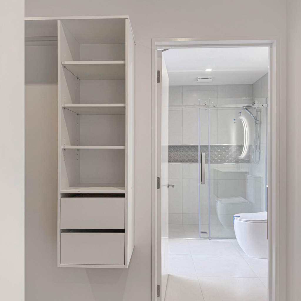 Bedroom in 5-bedroom 3-bathroom custom home at Storr Close, Halswell