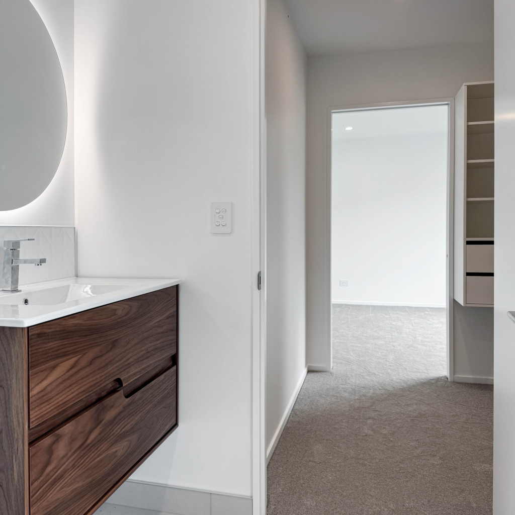 Bathroom in 5-bedroom 3-bathroom custom home at Storr Close, Halswell