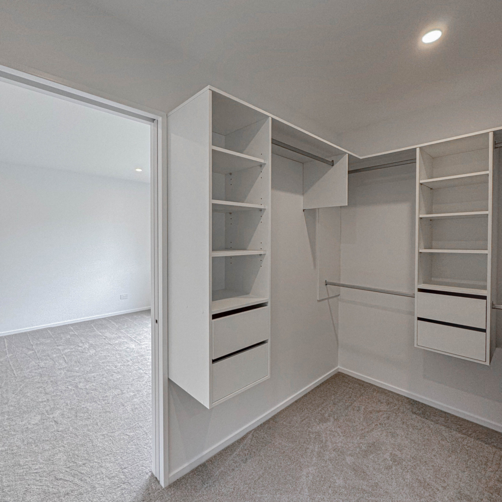 Bedroom in 5-bedroom 3-bathroom custom home at Storr Close, Halswell