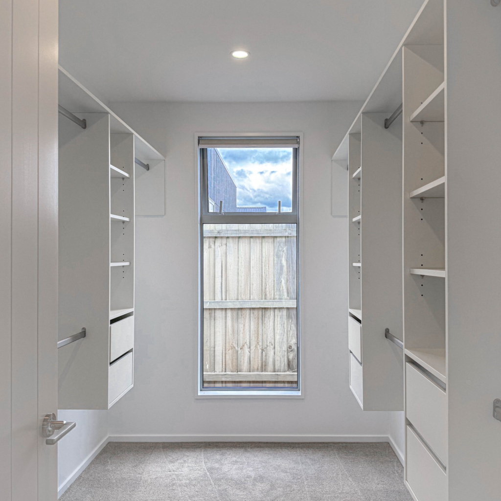 Bedroom in 5-bedroom 3-bathroom custom home at Storr Close, Halswell