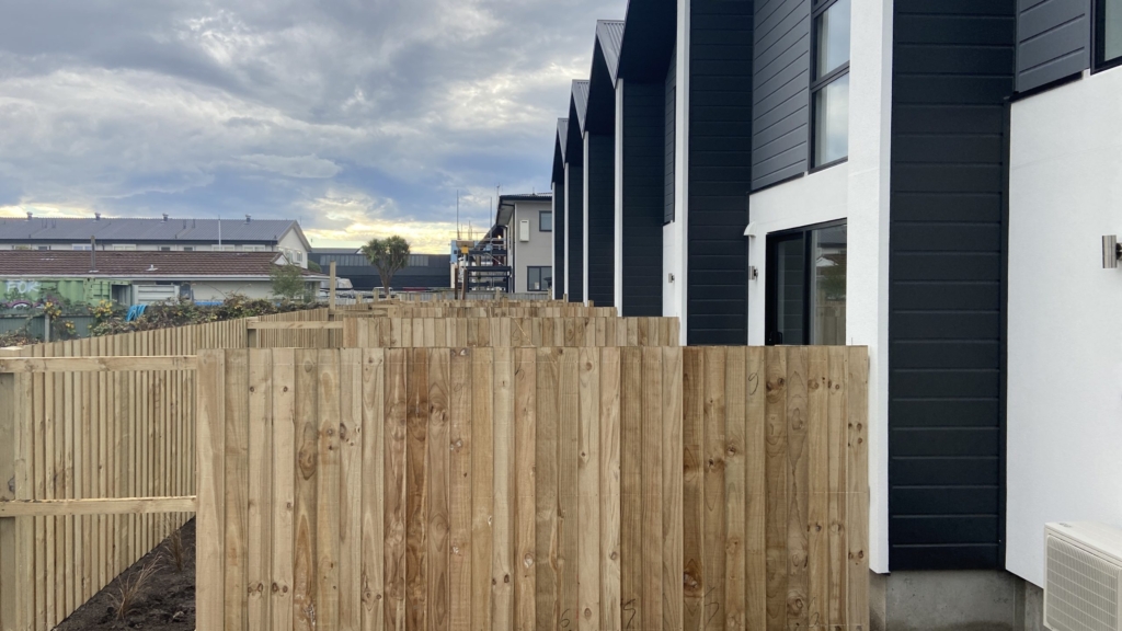 Exterior of 3-bedroom 13-unit townhouse development at Sherborne Street, St Albans
