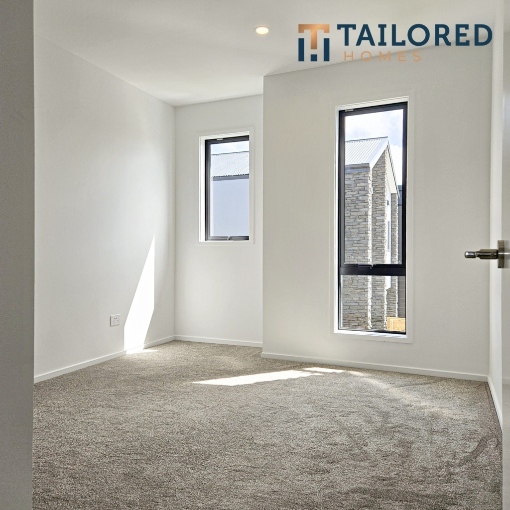 Bedroom in 2-bedroom 15-unit townhouse development at Deal Street, Wigram