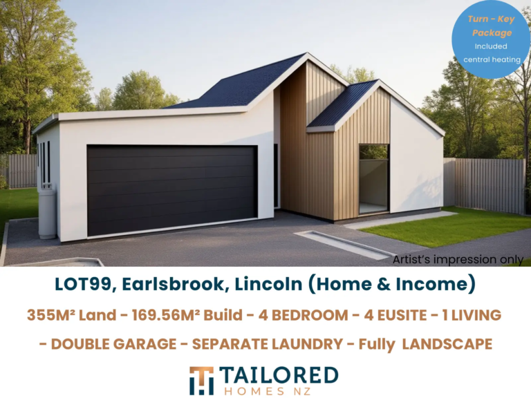 LOT 99 Earlsbrook Home & Income – 4 Ensuites New Build