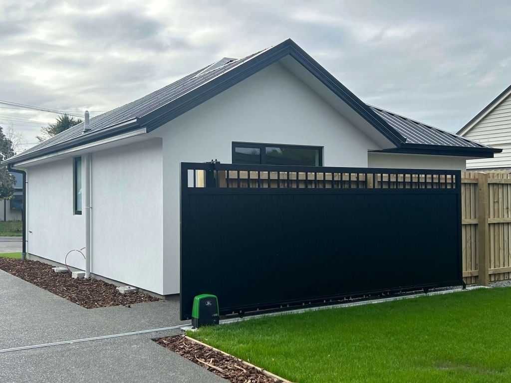 Exterior of 4-bedroom 2-bathroom custom home at Karo Place, Ilam